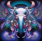 Charming Elephant Painting