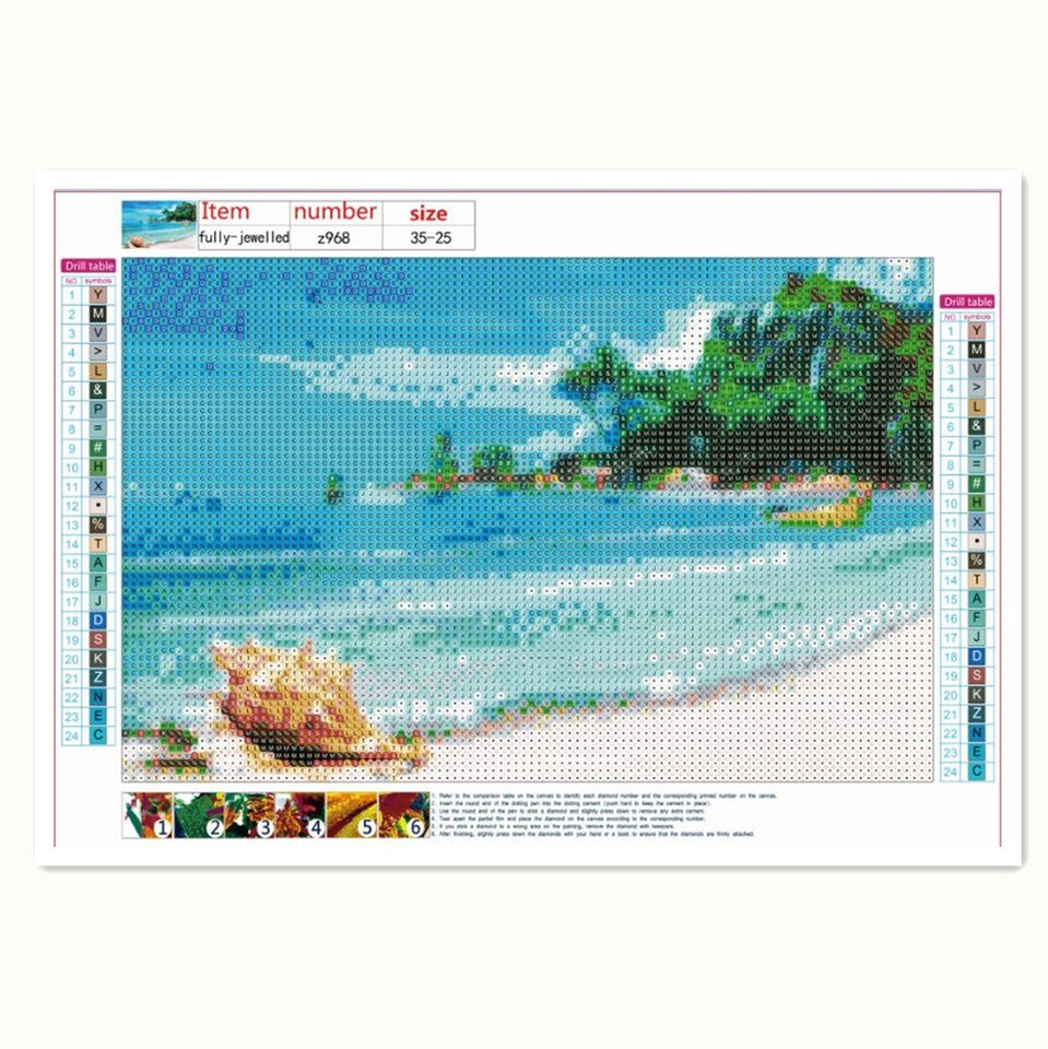 Beautiful Beach Painting