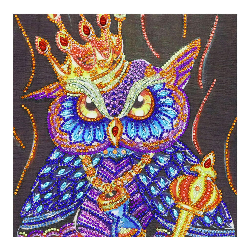 Owl With Crown