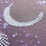 Cat With Moon And Stars In Night