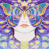 Women Butterfly Colorful Combination