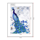 Cute Blue Peacock