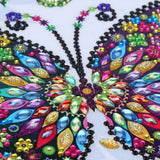 Cute Multi Color Butterfly
