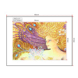 Girl With Yellow Hair Painting