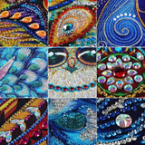 Amazing Color Art Owl