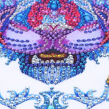 Tiger Motif Colorful Painting