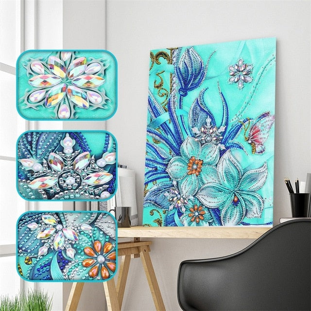 Flowers And Butterfly s