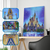 Colorful Castle Painting