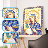 Mother With Sleeping Baby Painting