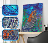 Wolf Calling In Night