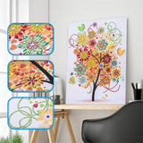 Bird On Flower Tree