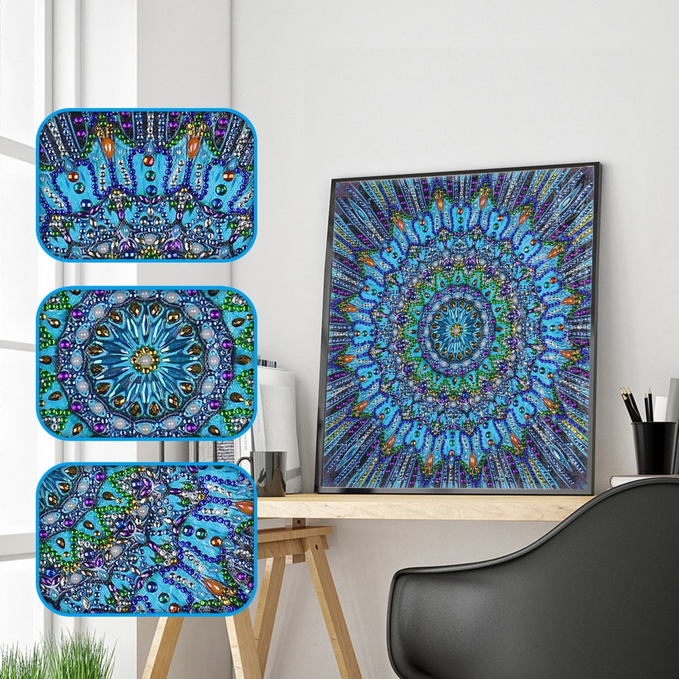 Mandala Flower Modern Special Painting