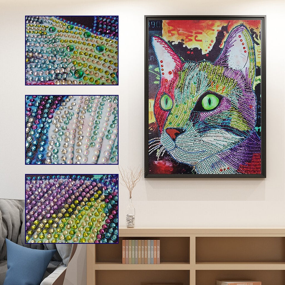 Colorful Cat