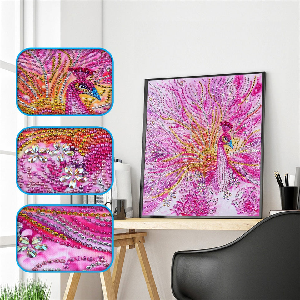Pink Peacock