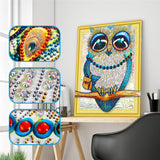 Cute Owl With Big Eyes