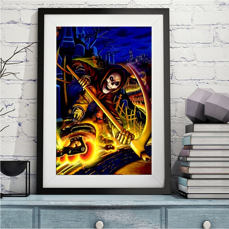 Halloween Colorful Painting