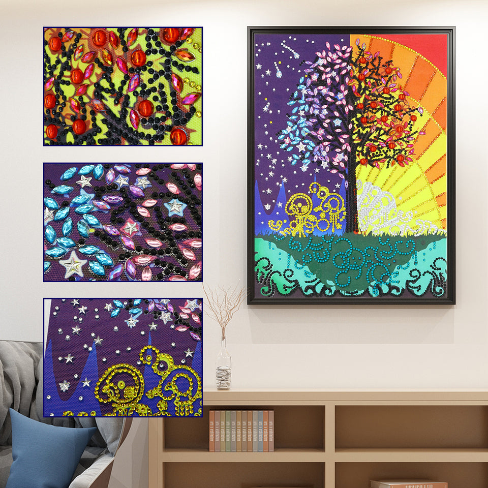 Multi Color Lovely Painting