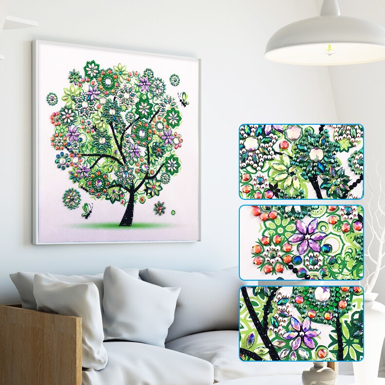 Charming Tree With Butterfly