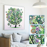 Charming Tree With Butterfly