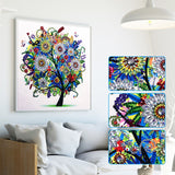 Charming Tree With Butterfly