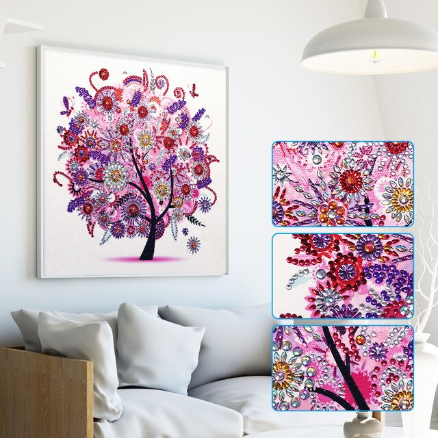 Charming Tree With Butterfly