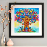 Cute Colorful Tree