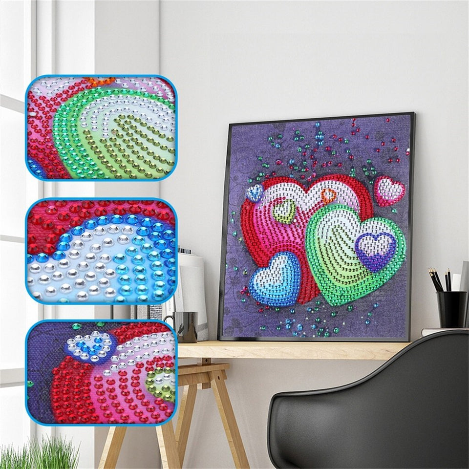 Colorful Hearts