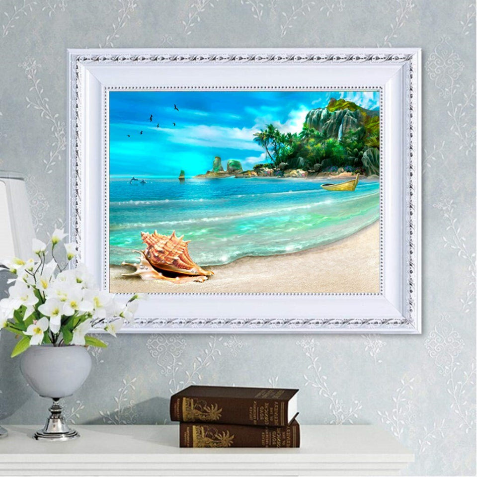 Beautiful Beach Painting