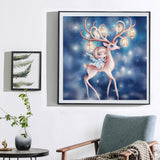 Cute Deer And Baby Girl