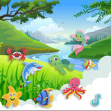 9 Pcs Lovely Colorful Stickers