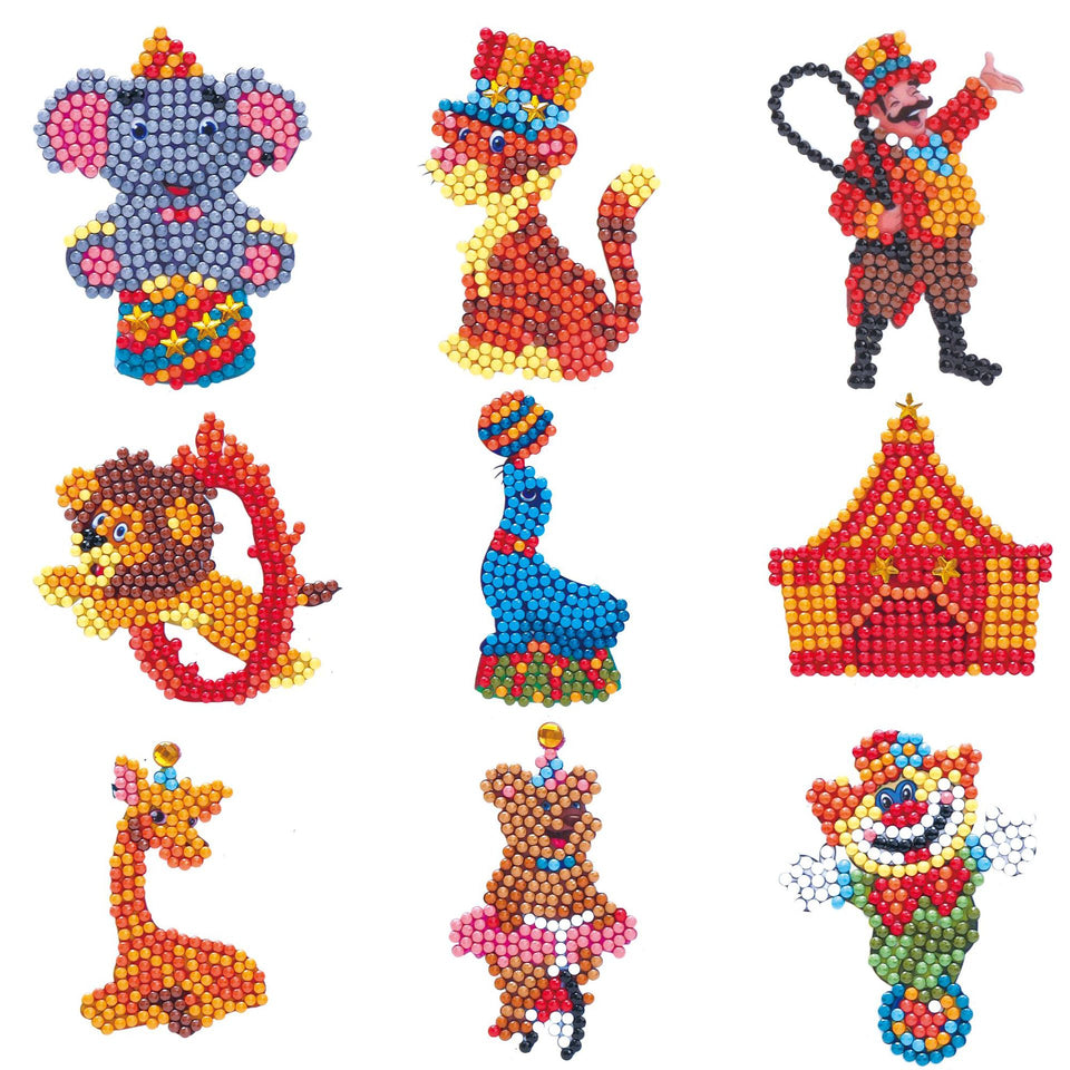 Mini Special Colorful Diamond Stickers