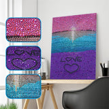 Heart Shaped Seaside Lovely Painting