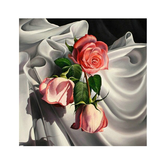 Purple House And Garden And Fountain Special Diamond