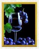 Wine Glass Diamond Painting Kit - diamond-painting-bliss.myshopify.com