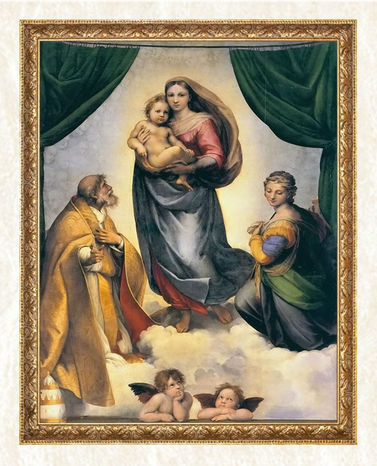 The Sistine Madonna - Raphael - diamond-painting-bliss.myshopify.com