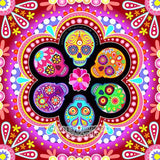 Sugar Skulls Calendar Art - Thaneeya McArdle - diamond-painting-bliss.myshopify.com