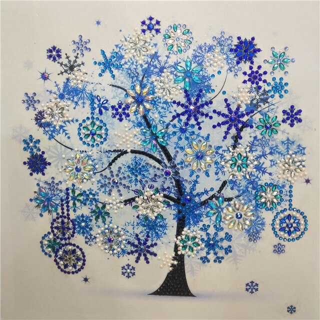 Colorful Embroidery Tree