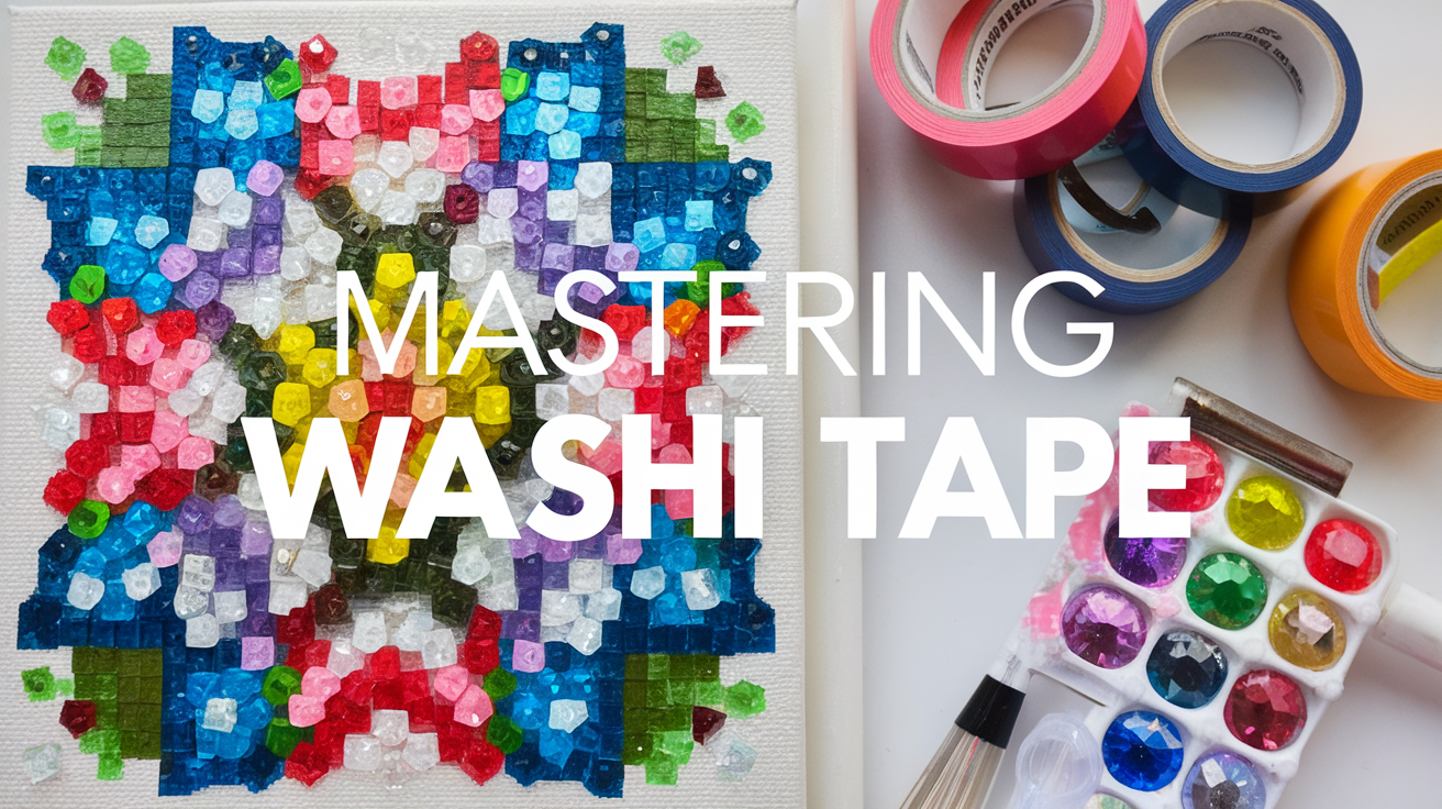Mastering Washi Tape in Diamond Painting