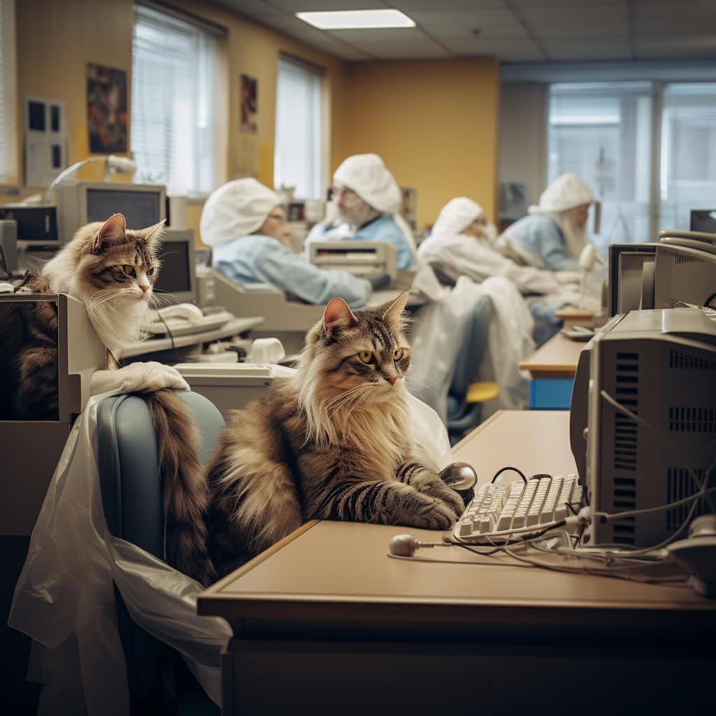 Cats on job DIY Diamond Painting – Diamond Painting Bliss
