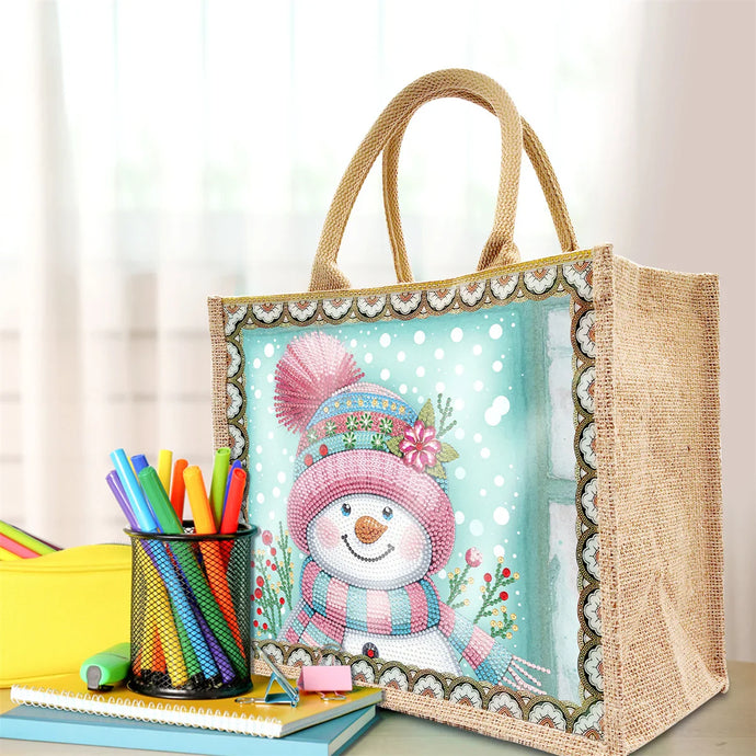 Diamond Painting Bag with Christmas Art