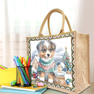 Diamond Painting Bag with Christmas Art