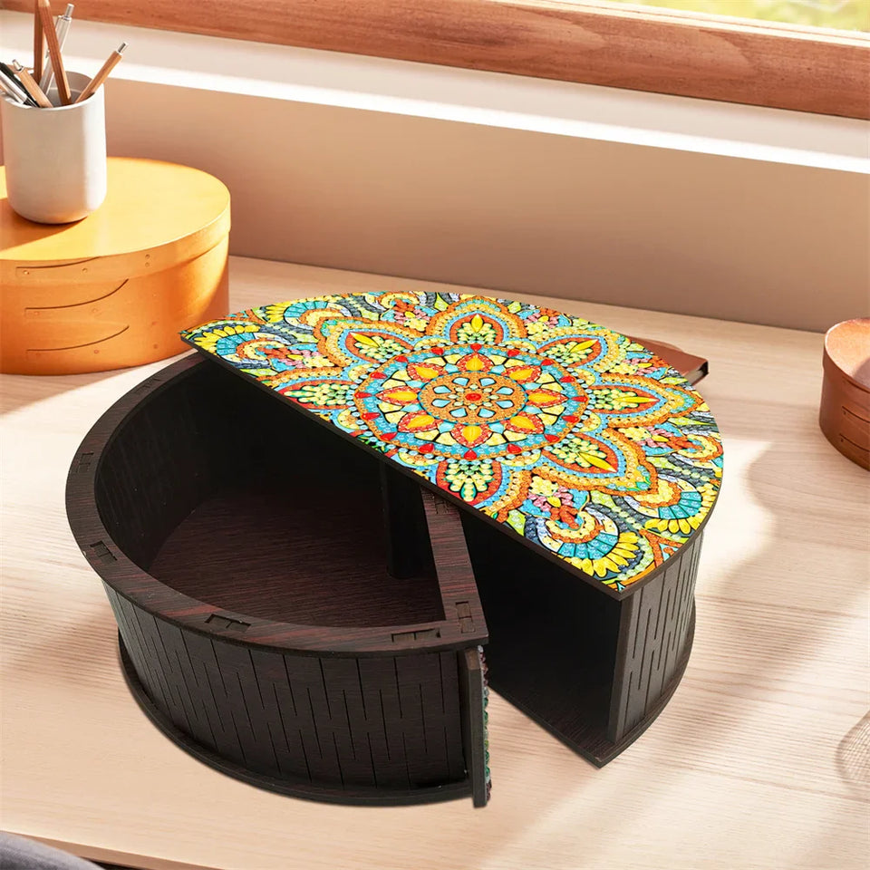 Mandala Diamond Painting Jewelry Box