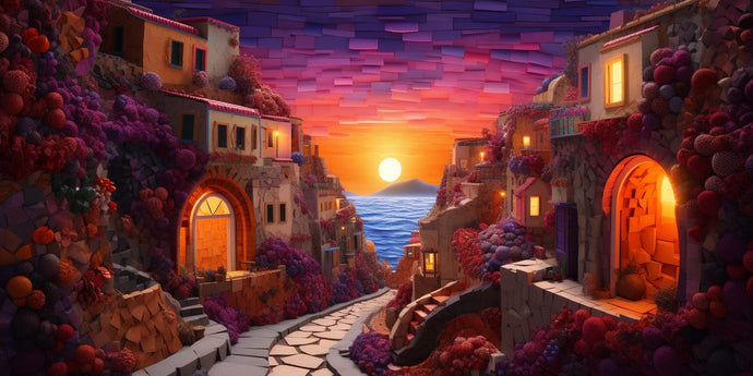 Sunset Diamond Painting