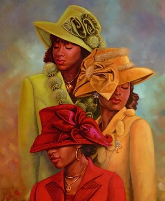 African American Church Hats - diamond-painting-bliss.myshopify.com