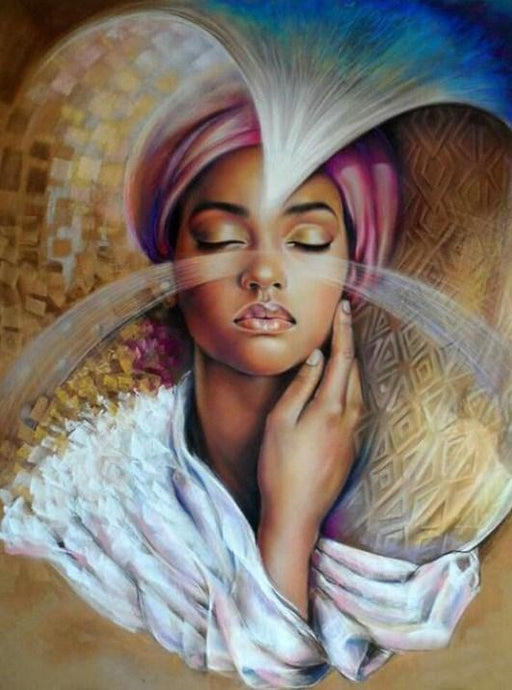 African Beauty by Emilia Wilk - diamond-painting-bliss.myshopify.com