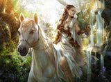 Angel Riding the Horse - diamond-painting-bliss.myshopify.com