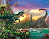 Angry Dinosaurs - Paint by Diamonds - diamond-painting-bliss.myshopify.com
