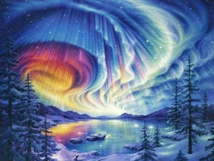 Aurora Borealis Northern Lights - diamond-painting-bliss.myshopify.com