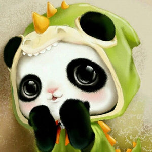 Baby Panda Cartoon Diamond Painting - diamond-painting-bliss.myshopify.com