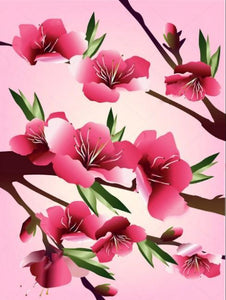 Beautiful Cherry Blossoms Diamond Painting - diamond-painting-bliss.myshopify.com